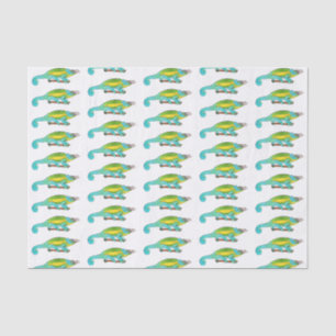 Jackson's chameleon cartoon illustration tissue paper