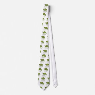 Jackson's chameleon - leaf tie
