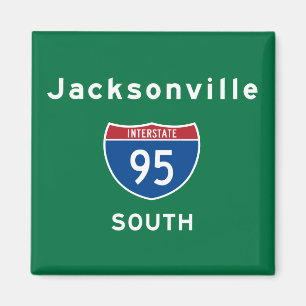 Jacksonville 95 magnet
