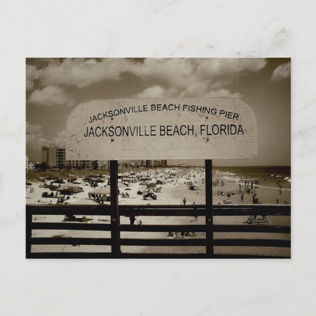 Jacksonville Beach, Florida Postcard (Front)