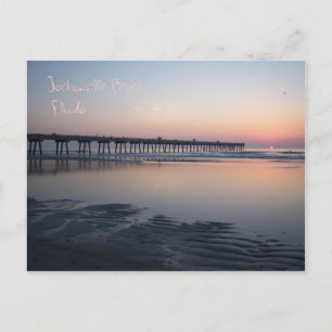 Jacksonville Beach, Florida - Sunrise Postcard