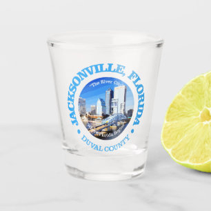 Jacksonville (cities) shot glass