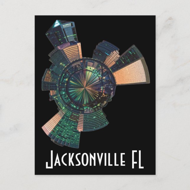 Jacksonville FL Postcard (Front)