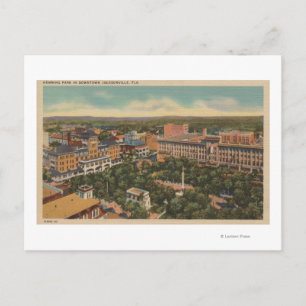 Jacksonville, Florida - Aerial View of Hemming Postcard