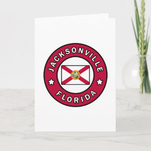 Jacksonville Florida Card