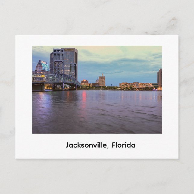 Jacksonville Florida Postcard (Front)