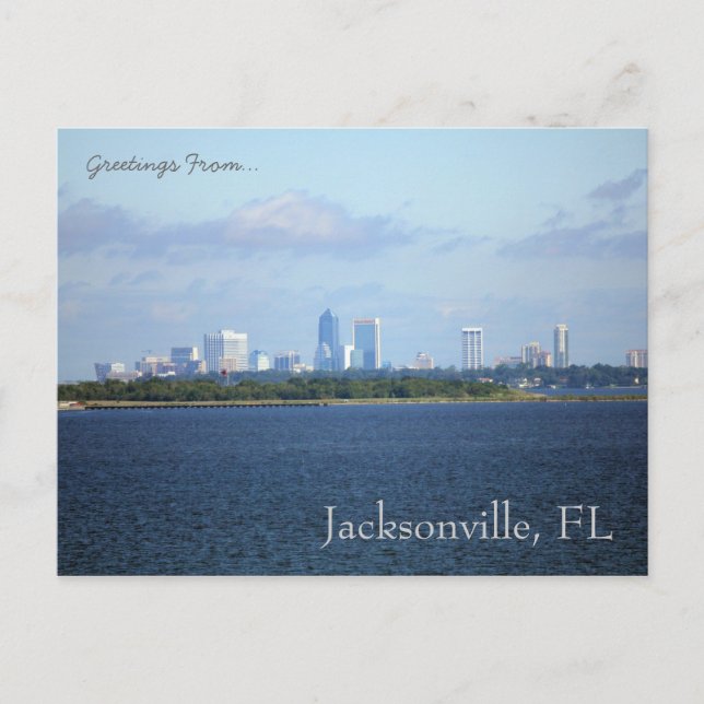Jacksonville, Florida Postcard (Front)