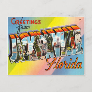 Jacksonville Florida Postcard