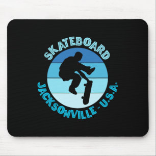 Jacksonville Florida Skateboarder Urn Skateboardin Mouse Pad