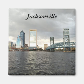 Jacksonville Florida souvenir photo magnet