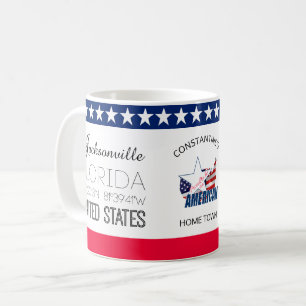 Jacksonville, Florida, United States elegant Coffee Mug
