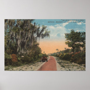 Jacksonville, Florida - View of John Anderson Poster