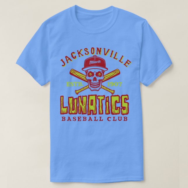 Jacksonville Lunatics T-Shirt (Design Front)