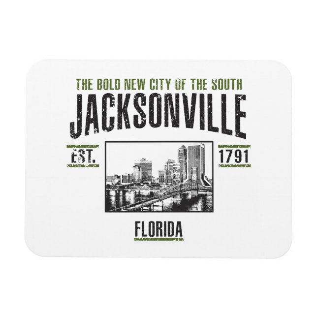 Jacksonville Magnet (Horizontal)