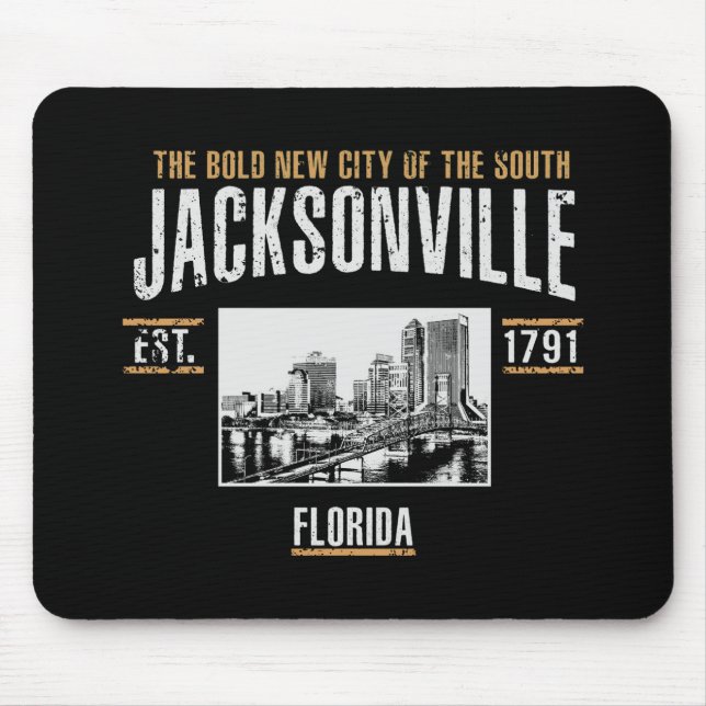Jacksonville Mouse Pad (Front)