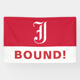 Jacksonville State University Classic JSU Letter Banner