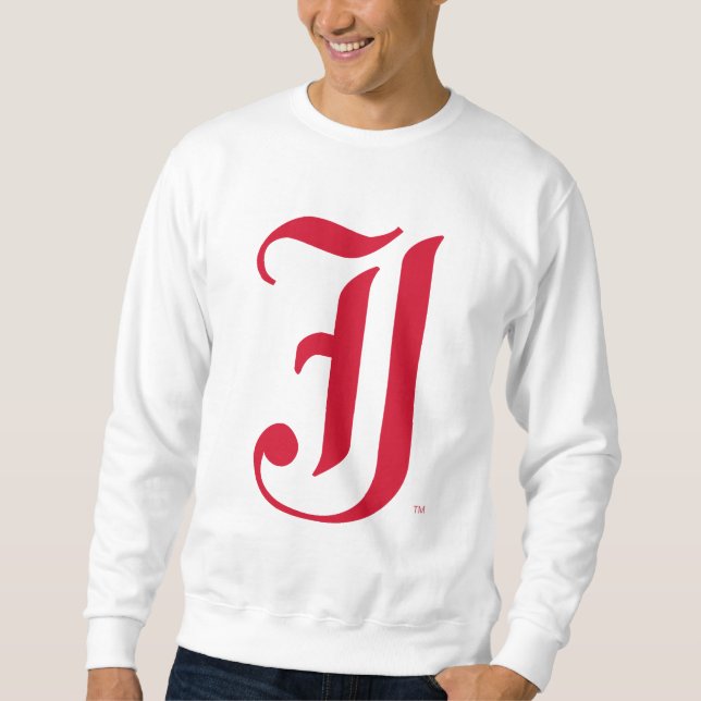 Jacksonville State University Classic JSU Letter Sweatshirt (Front)