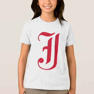 Jacksonville State University Classic JSU Letter Tri-Blend Shirt