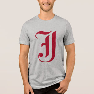 Jacksonville State University Classic JSU Letter Tri-Blend Shirt