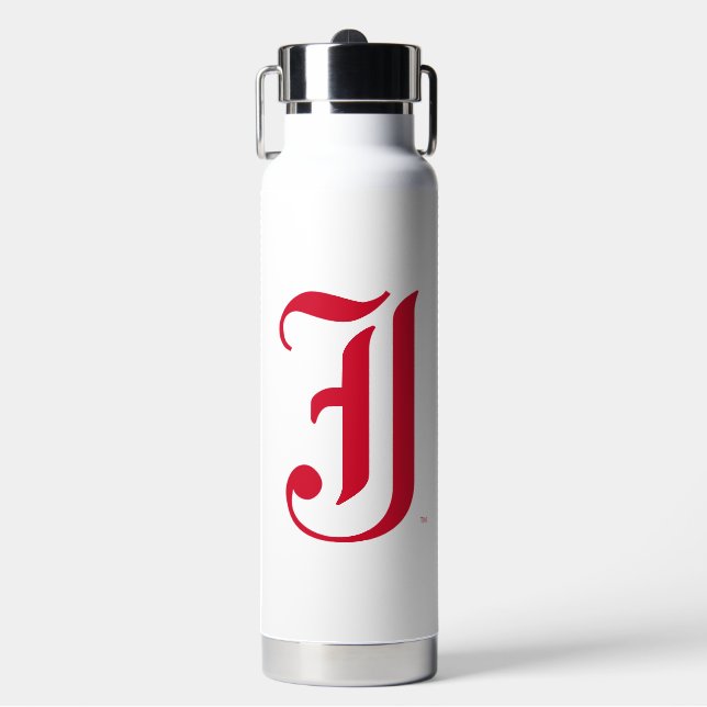 Jacksonville State University Classic JSU Letter Water Bottle (Front)