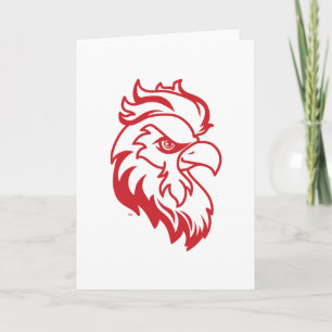 Jacksonville State University Gamecocks Red Eagle Card