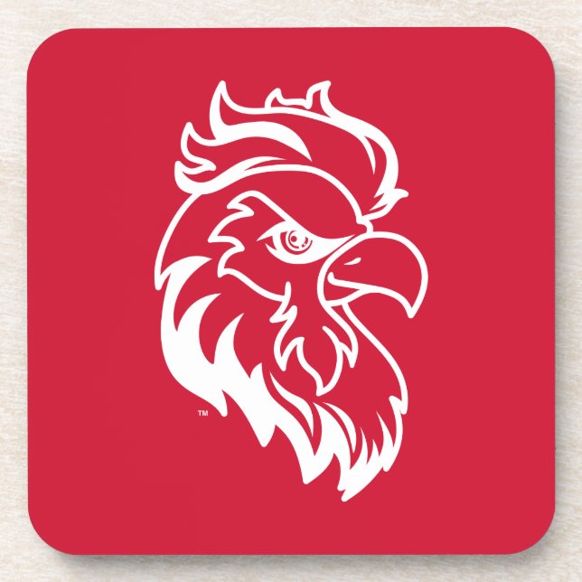 Jacksonville State University Gamecocks Red Eagle Coaster (Front)