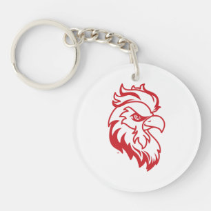Jacksonville State University Gamecocks Red Eagle Key Ring