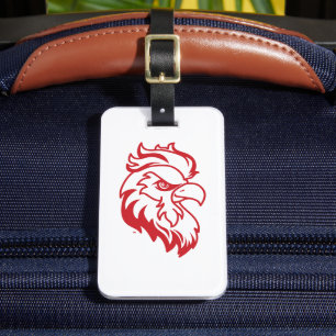 Jacksonville State University Gamecocks Red Eagle Luggage Tag