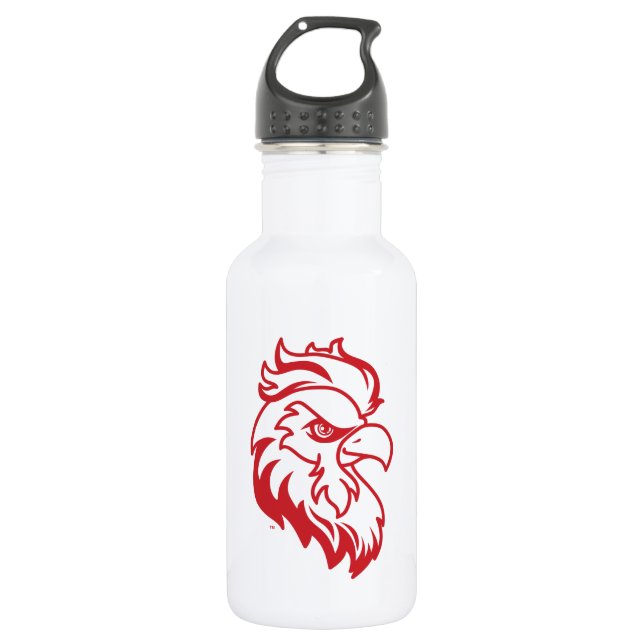 Jacksonville State University Gamecocks Red gameco 532 Ml Water Bottle (Front)