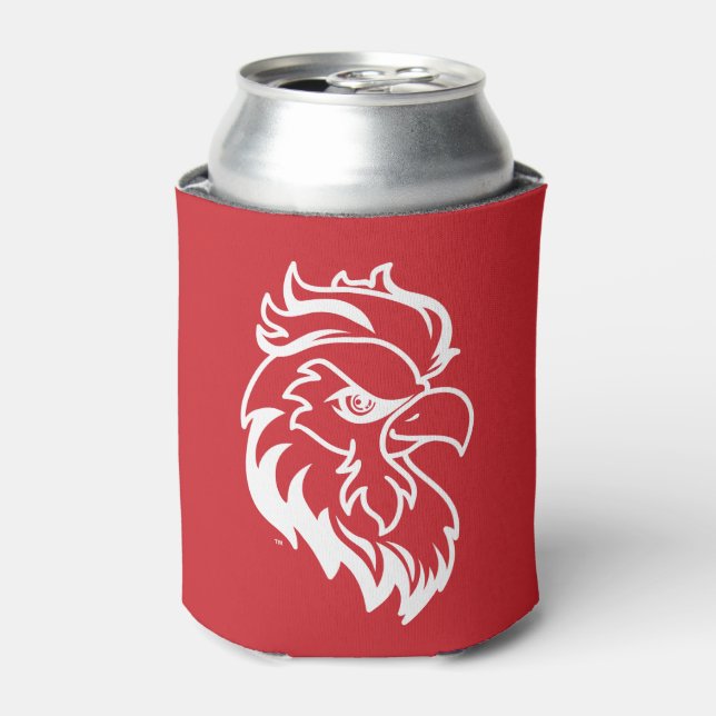 Jacksonville State University Gamecocks Red gameco Can Cooler (Can Front)