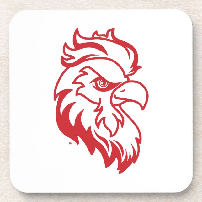 Jacksonville State University Gamecocks Red gameco Coaster (Front)