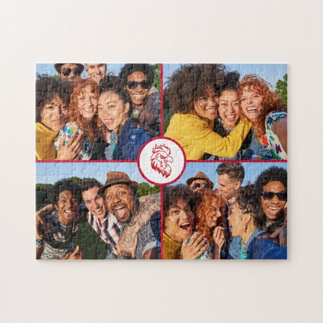 Jacksonville State University Gamecocks Red gameco Jigsaw Puzzle (Horizontal)