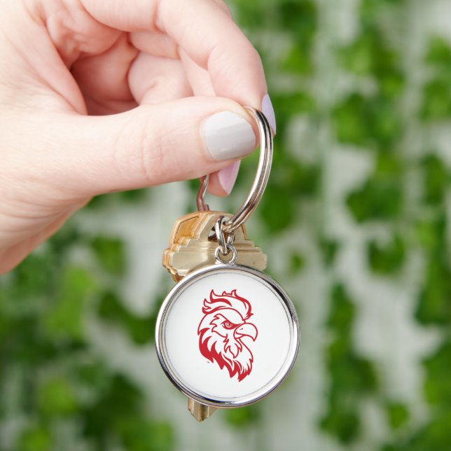 Jacksonville State University Gamecocks Red gameco Key Ring (Hand)