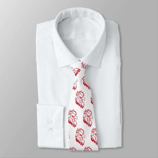 Jacksonville State University Gamecocks Red gameco Tie (Tied)