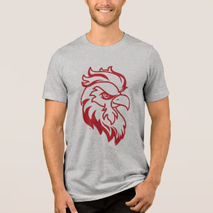 Jacksonville State University Gamecocks Red gameco Tri-Blend Shirt
