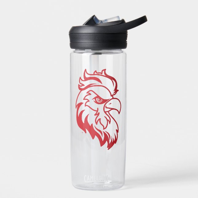Jacksonville State University Gamecocks Red gameco Water Bottle (Left)