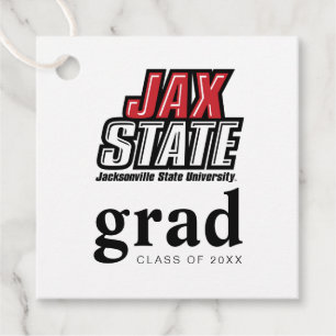 Jacksonville State University Graduation Favour Tags