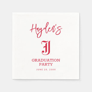 Jacksonville State University Graduation Napkin