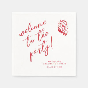 Jacksonville State University Graduation Napkin