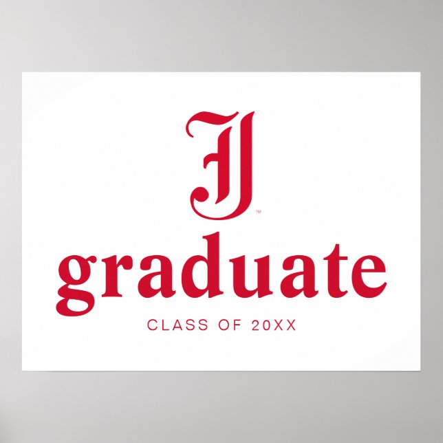 Jacksonville State University Graduation Poster (Front)
