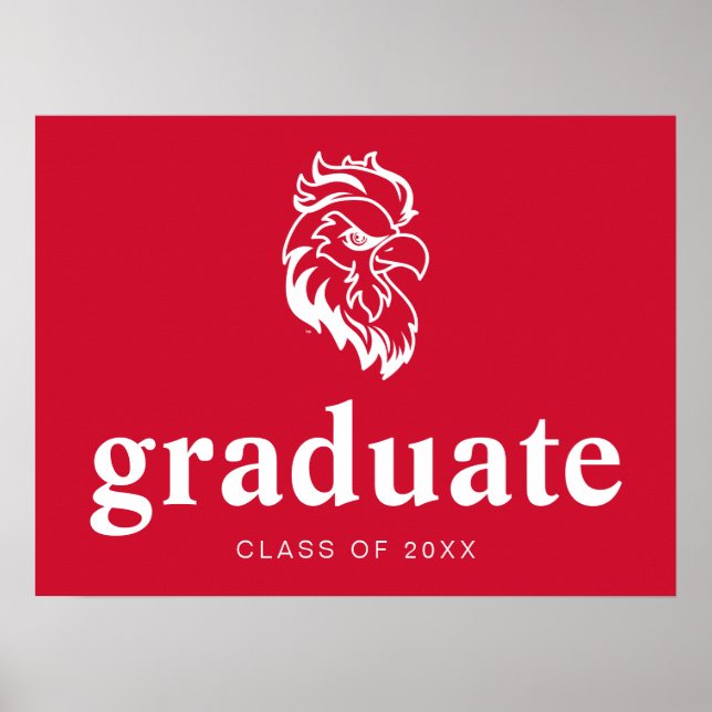 Jacksonville State University Graduation Poster (Front)