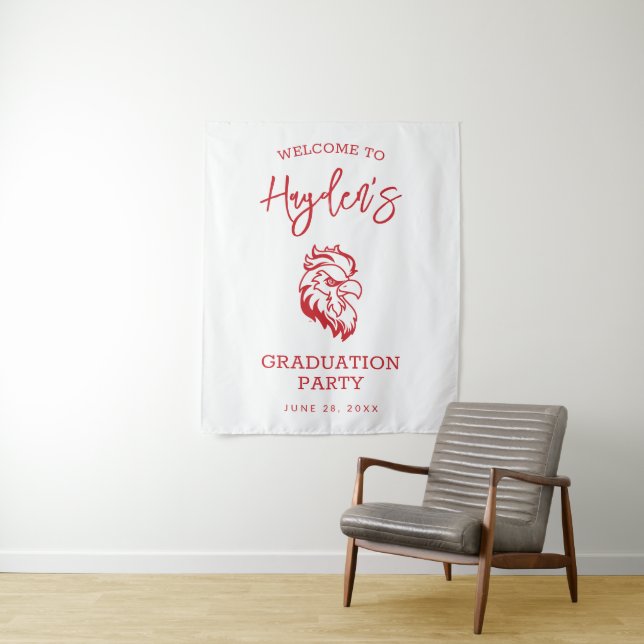 Jacksonville State University Graduation Tapestry (In Situ)