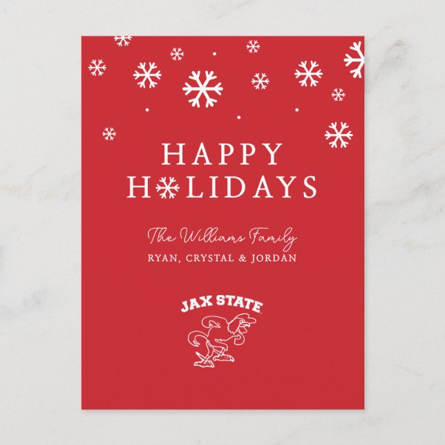Jacksonville State University Holiday (Front)