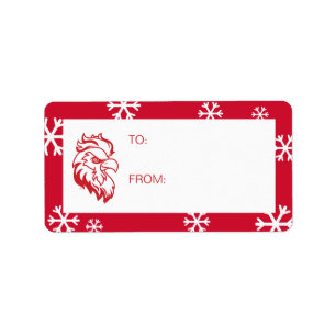 Jacksonville State University Holiday Label