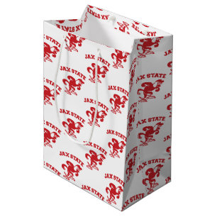 Jacksonville State University Holiday Medium Gift Bag