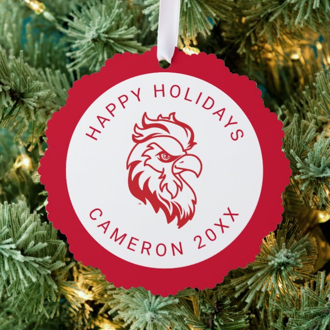 Jacksonville State University Holiday Tree Decoration Card (Insitu (Tree))