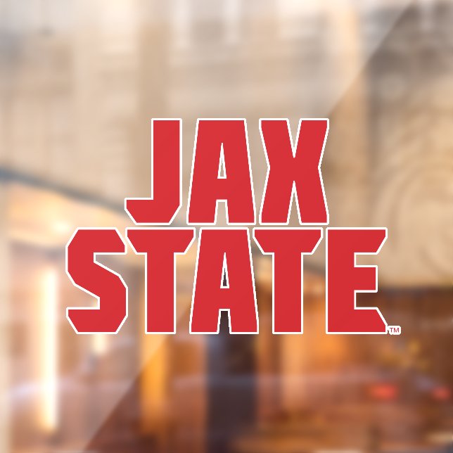Jacksonville State University JAX STATE Bold Red (Sheet 2)