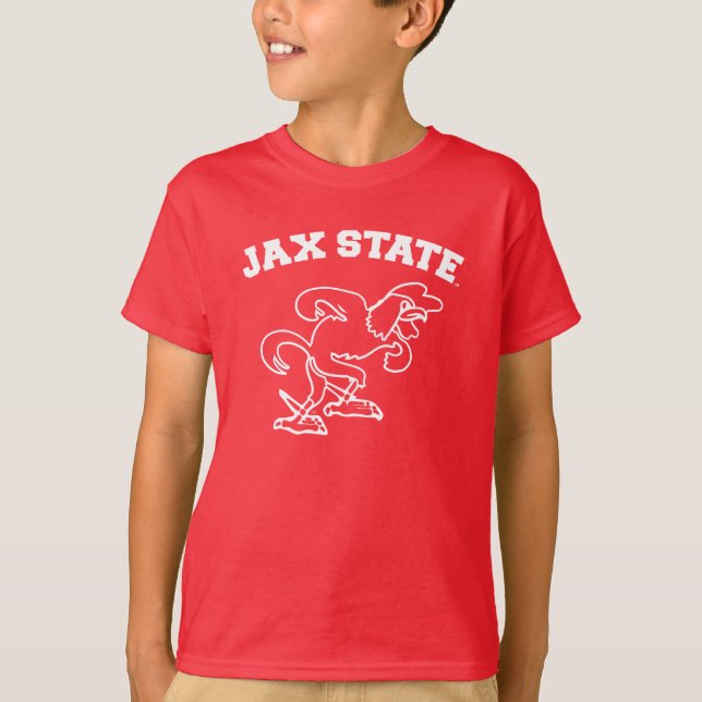 Jacksonville State University JAX State Gamecocks T-Shirt (Front)