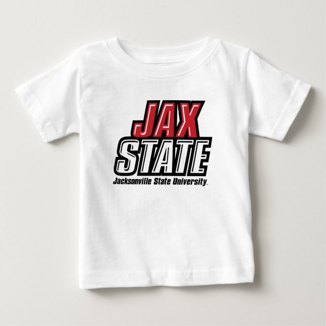 Jacksonville State University JAX STATE Logo Baby T-Shirt (Front)