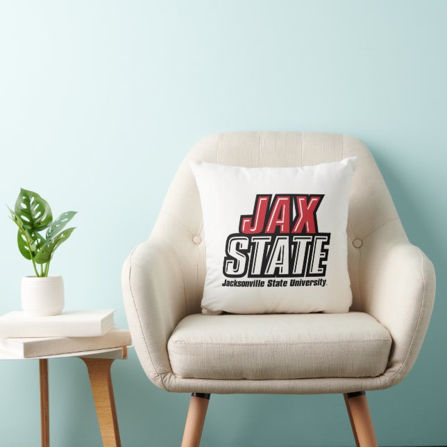 Jacksonville State University JAX STATE Logo Cushion (Chair)